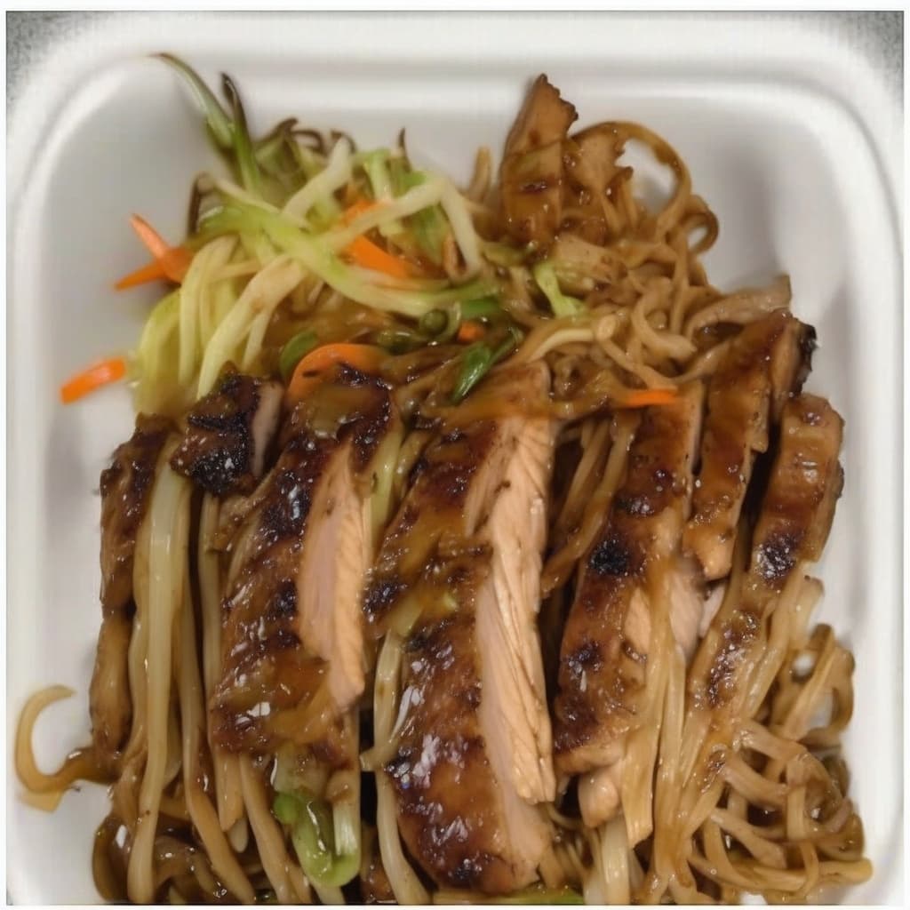 Chicken Yakisoba