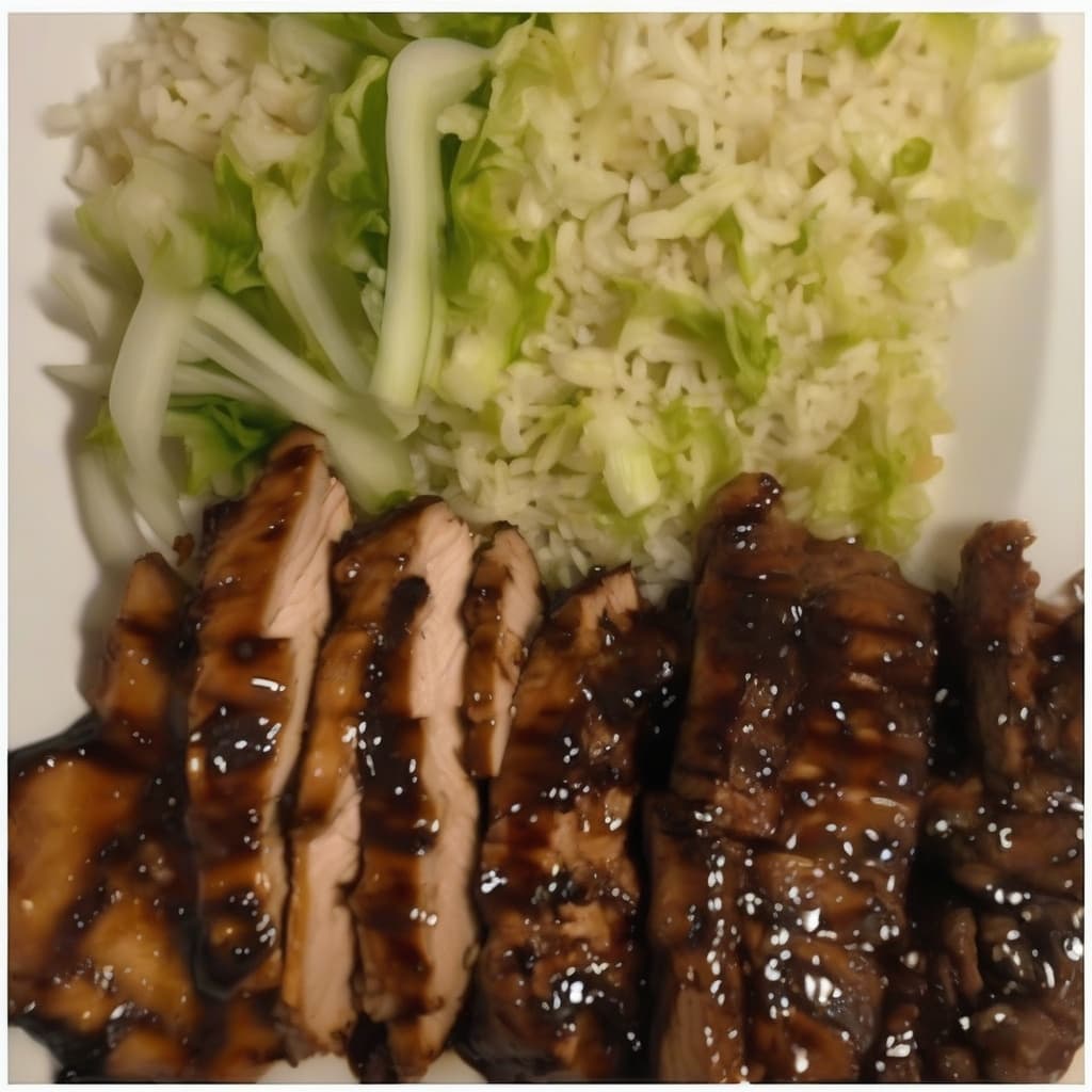Chicken & Beef Teriyaki Combo