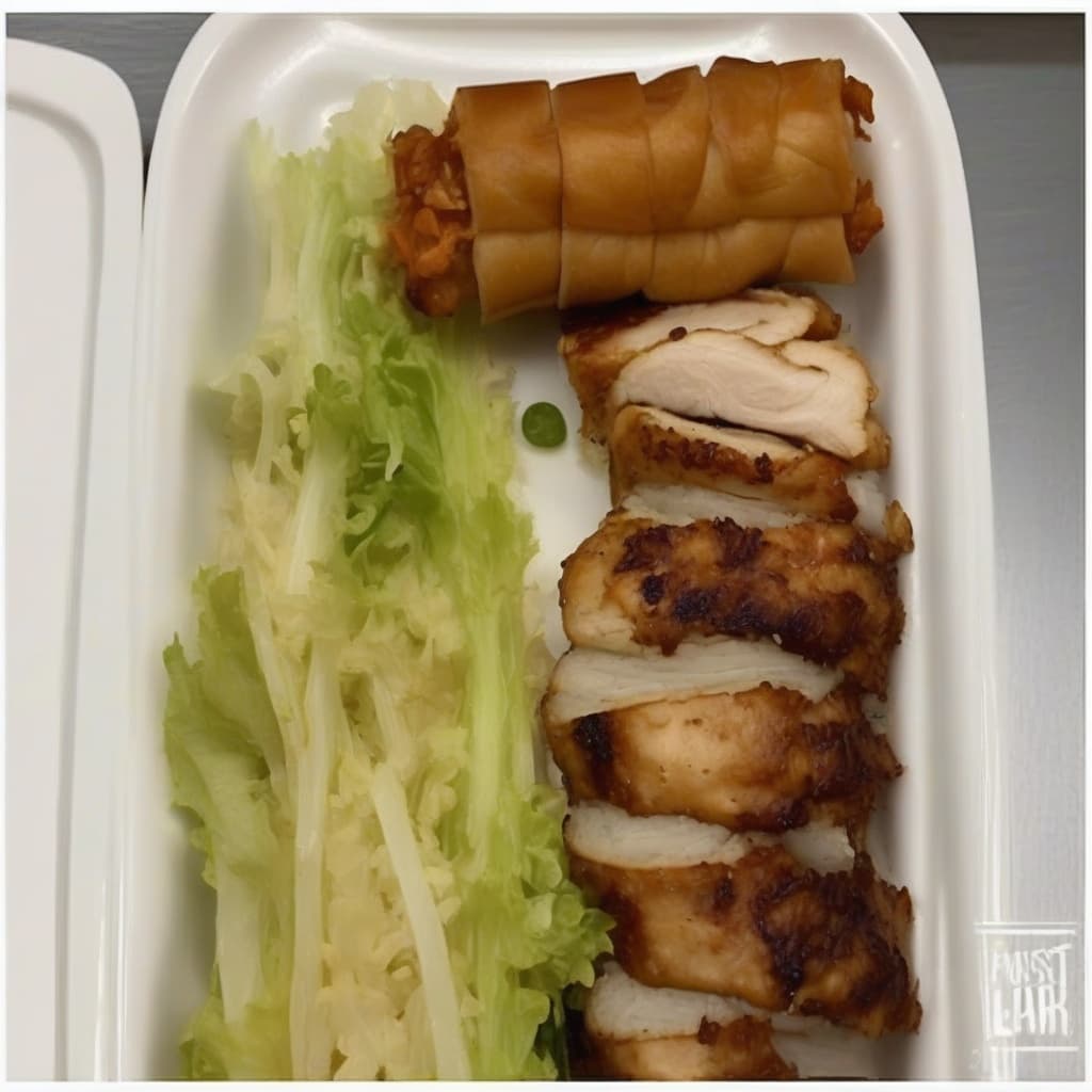 Chicken & Egg Roll Combo