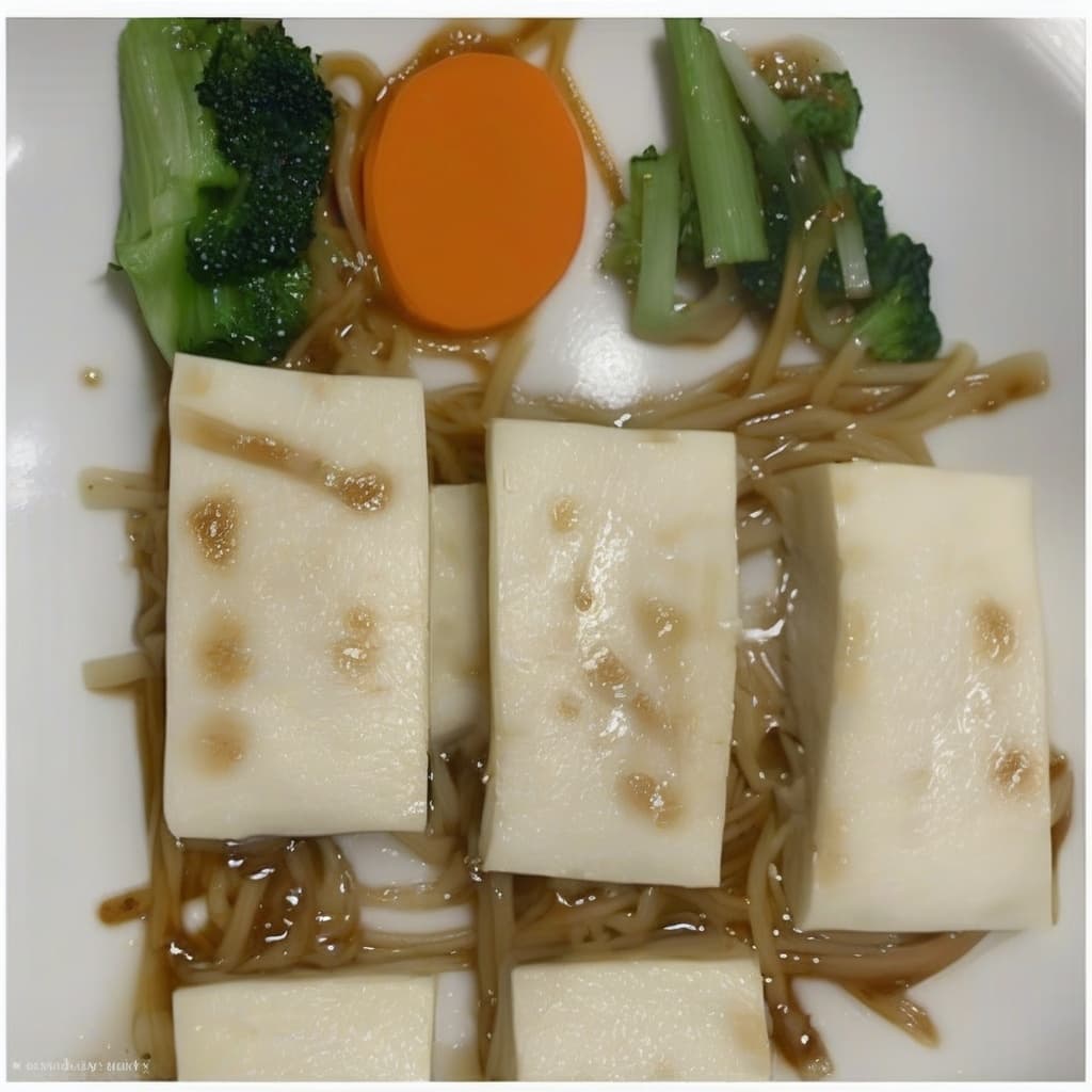 Steamed Tofu Yakisoba