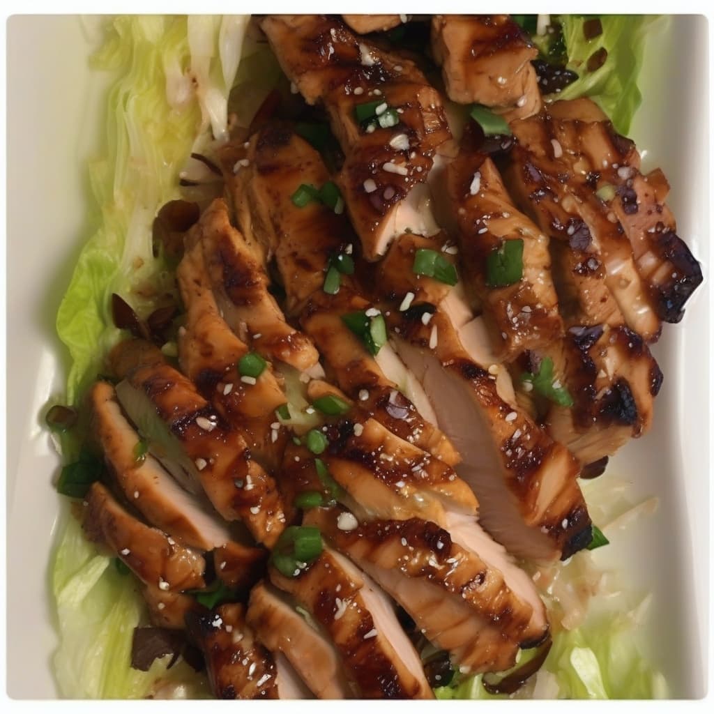 Chicken Teriyaki Salad