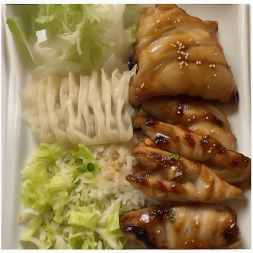 Chicken & Gyoza Combo